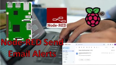 Node-RED Send Email Alerts and Notifications