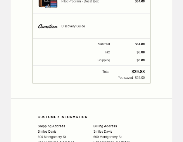 Order Confirmation Email Examples + Best Practices (2025)